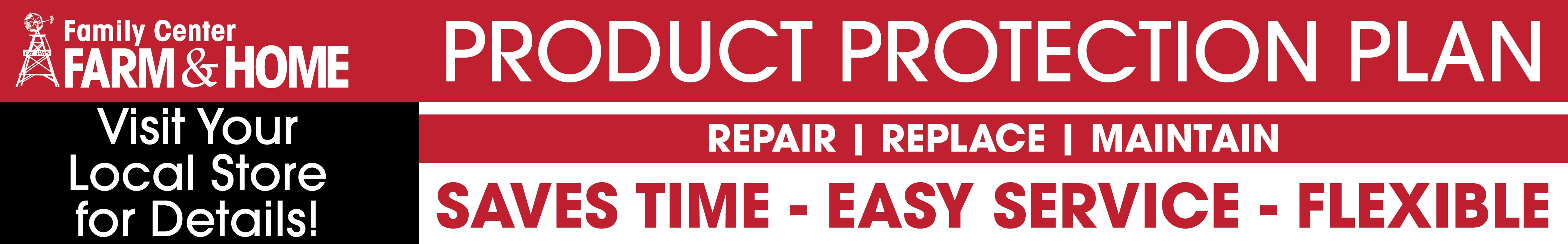 Protection Plan Banner